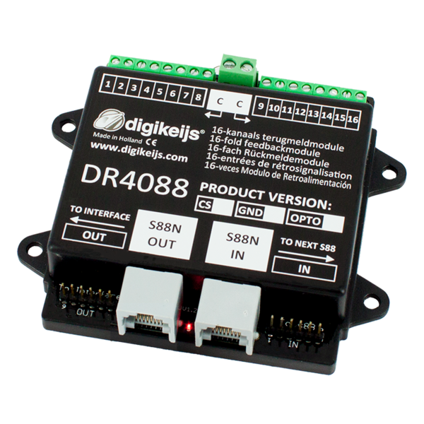 Digikeijs DR4088CS (2R) 16-kanal Rückmeldemodul S88N