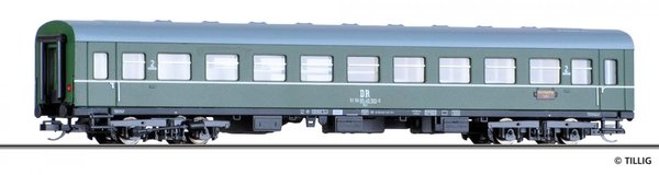 Tillig 95625 Mod-Wagen 2.Klasse mit Buffetabteil Bgre, DR, Ep.IV (Auslaufmodell)