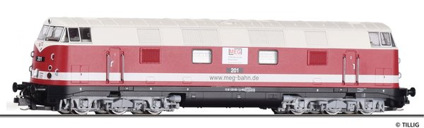 Tillig 04652 Diesellok BR 228 502, Mitteldeutsche Eisenbahn MEG Ep.VI (Einmalauflage 2021)