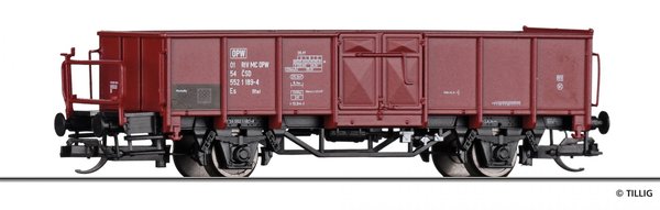 Tillig 14088 2achs. offener Güterwagen Vte der CSD (Neuheit 2023)
